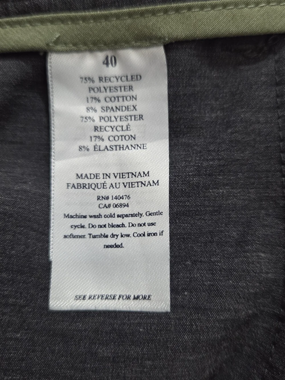 Faherty Men's All Day Shorts Size 40 Blue Gray 9